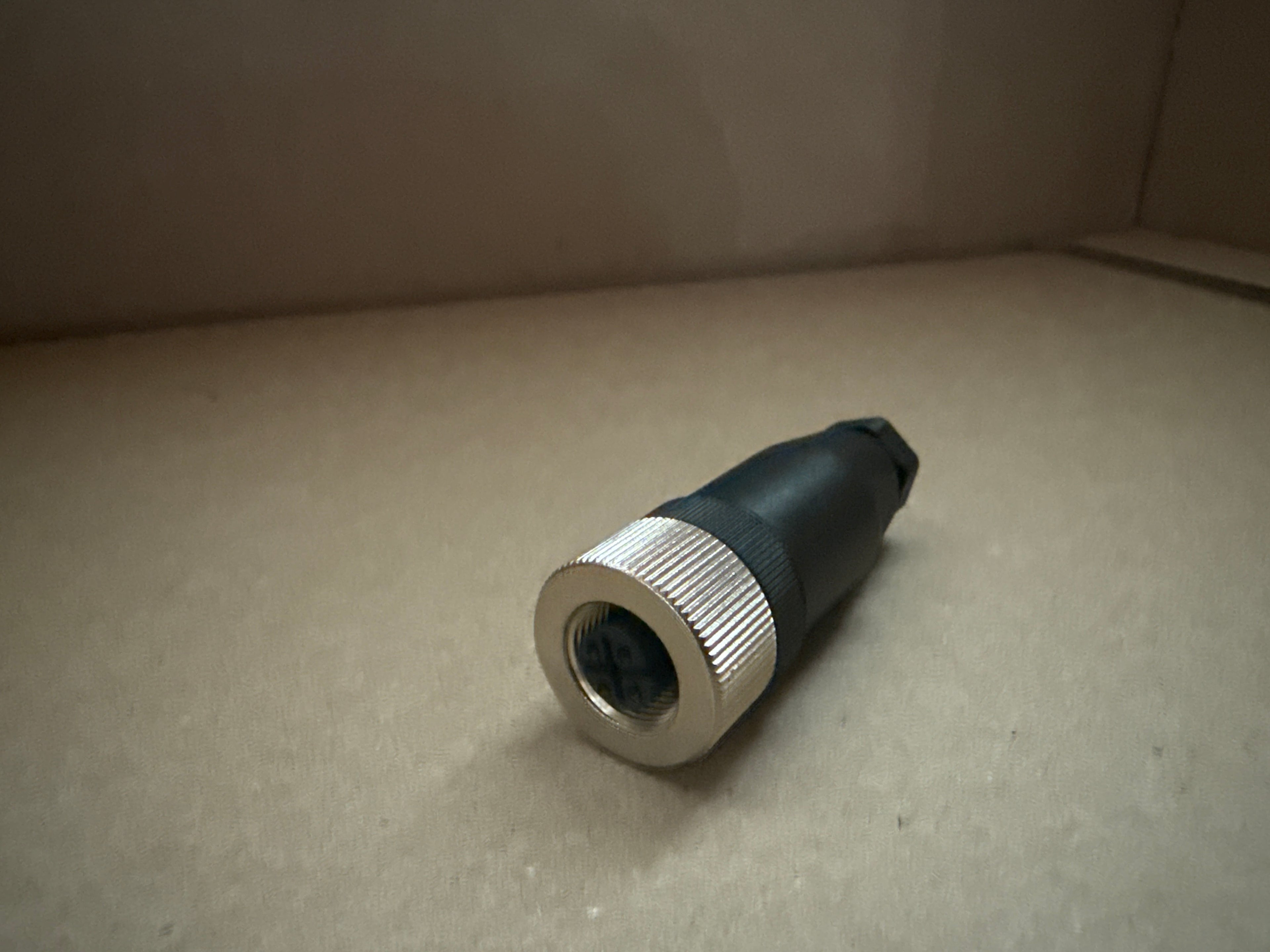 Connecteur Fem 5 pins M12 droit