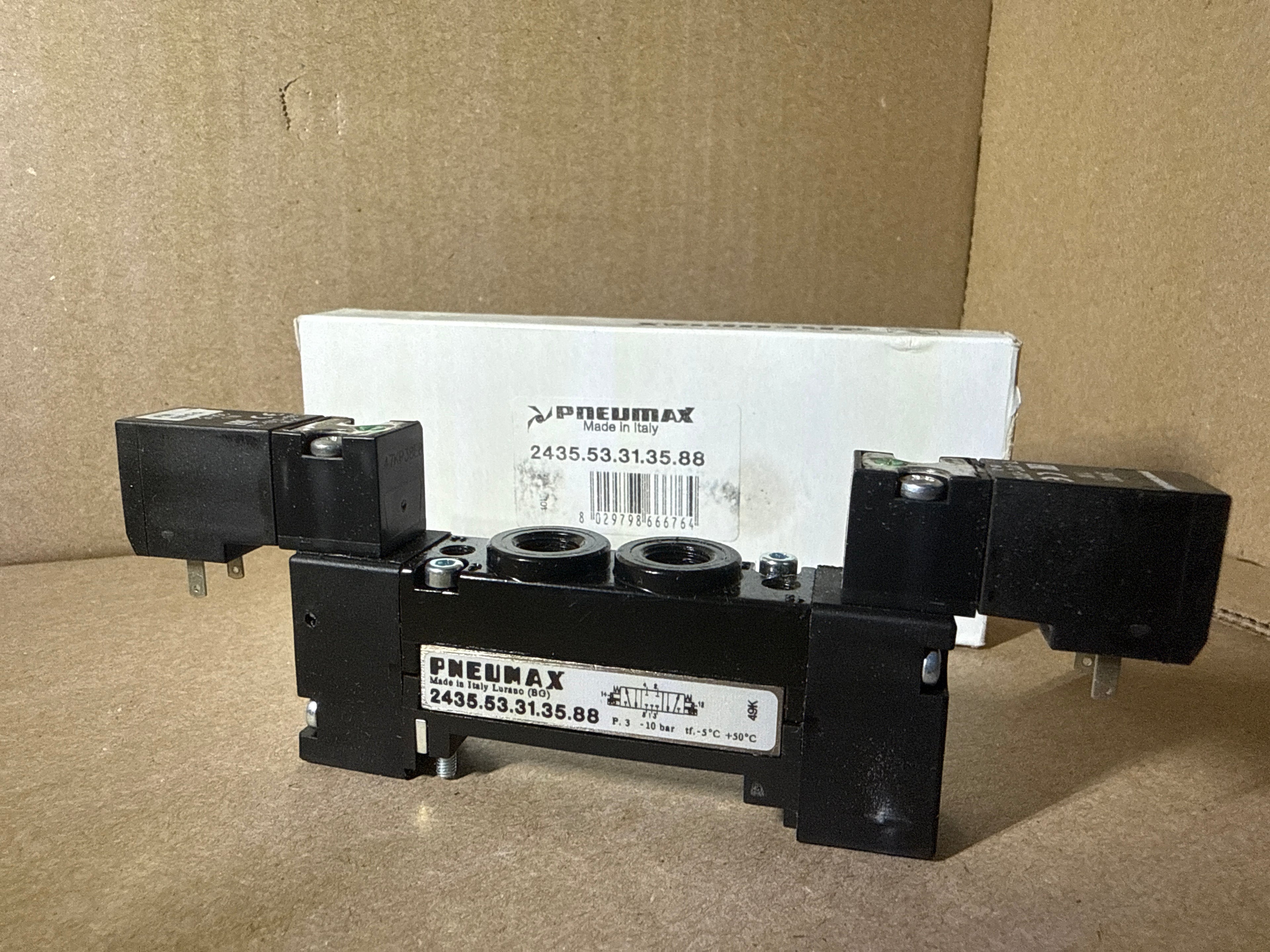 Valve noir 2 coils 2435.53.31.35.88