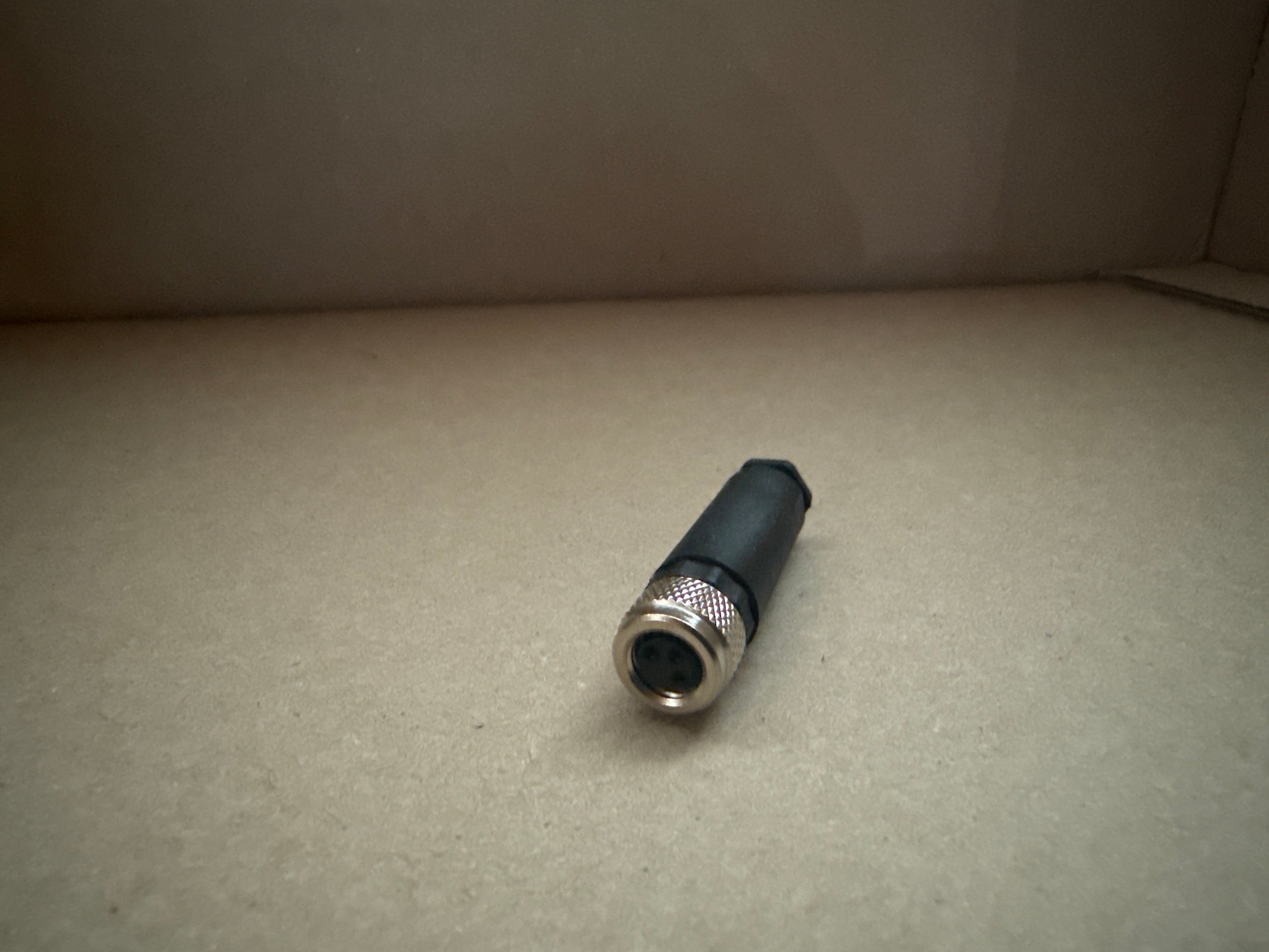 Connecteur Fem 3 pins M8 droit