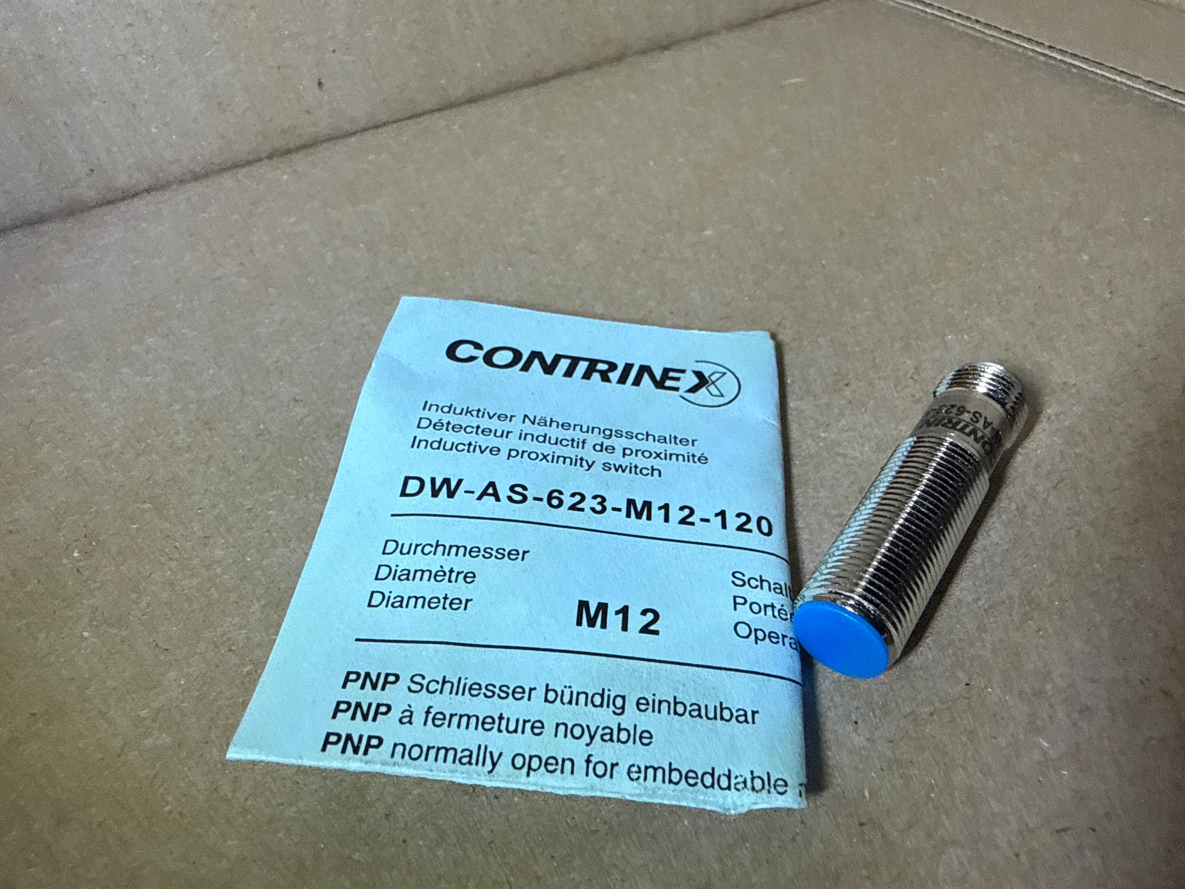 DW-AS-623-M12-120 Contrinex inductif