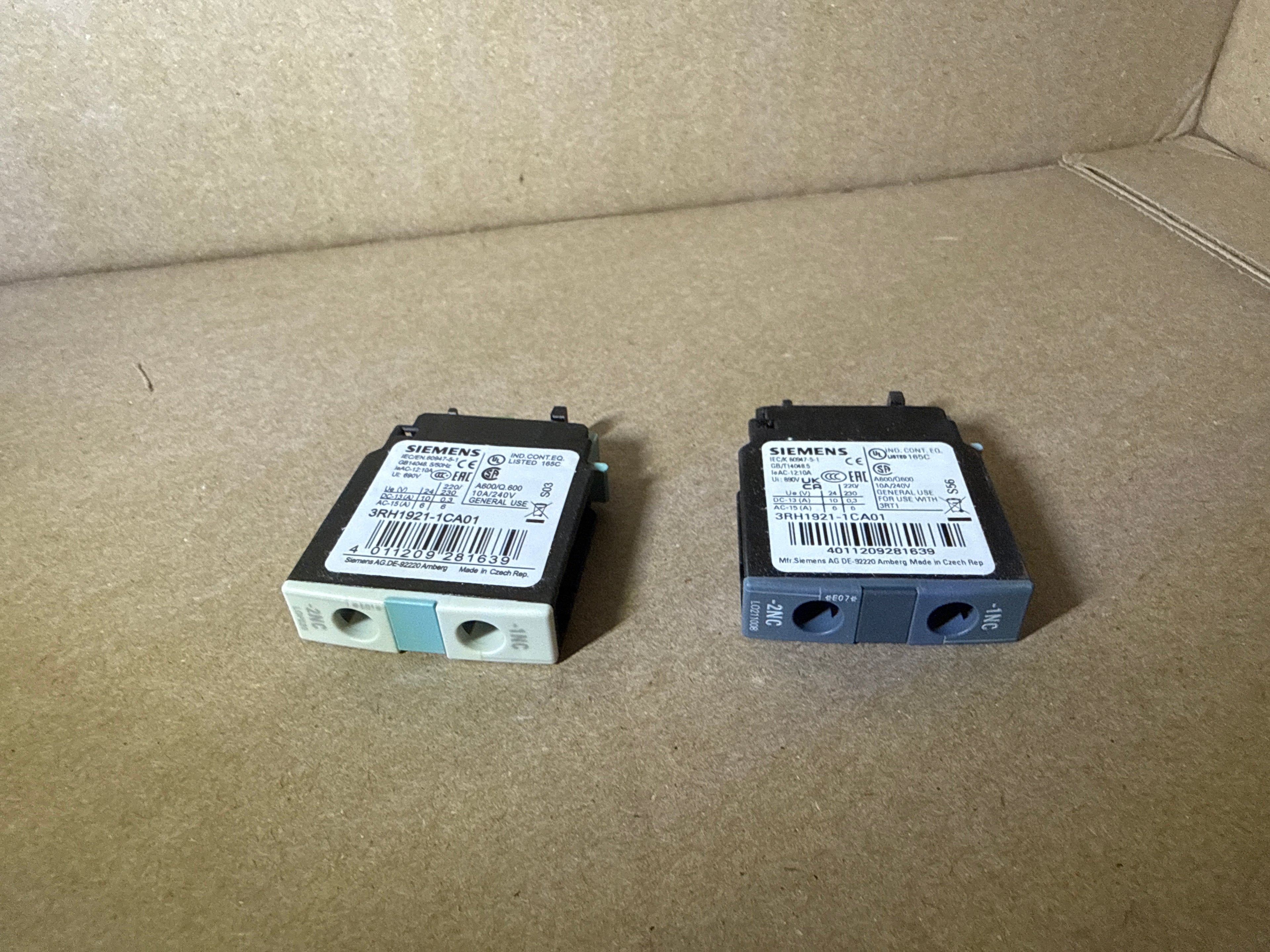3RH1921 1CA01 contact aux inf 3RT102,3 old