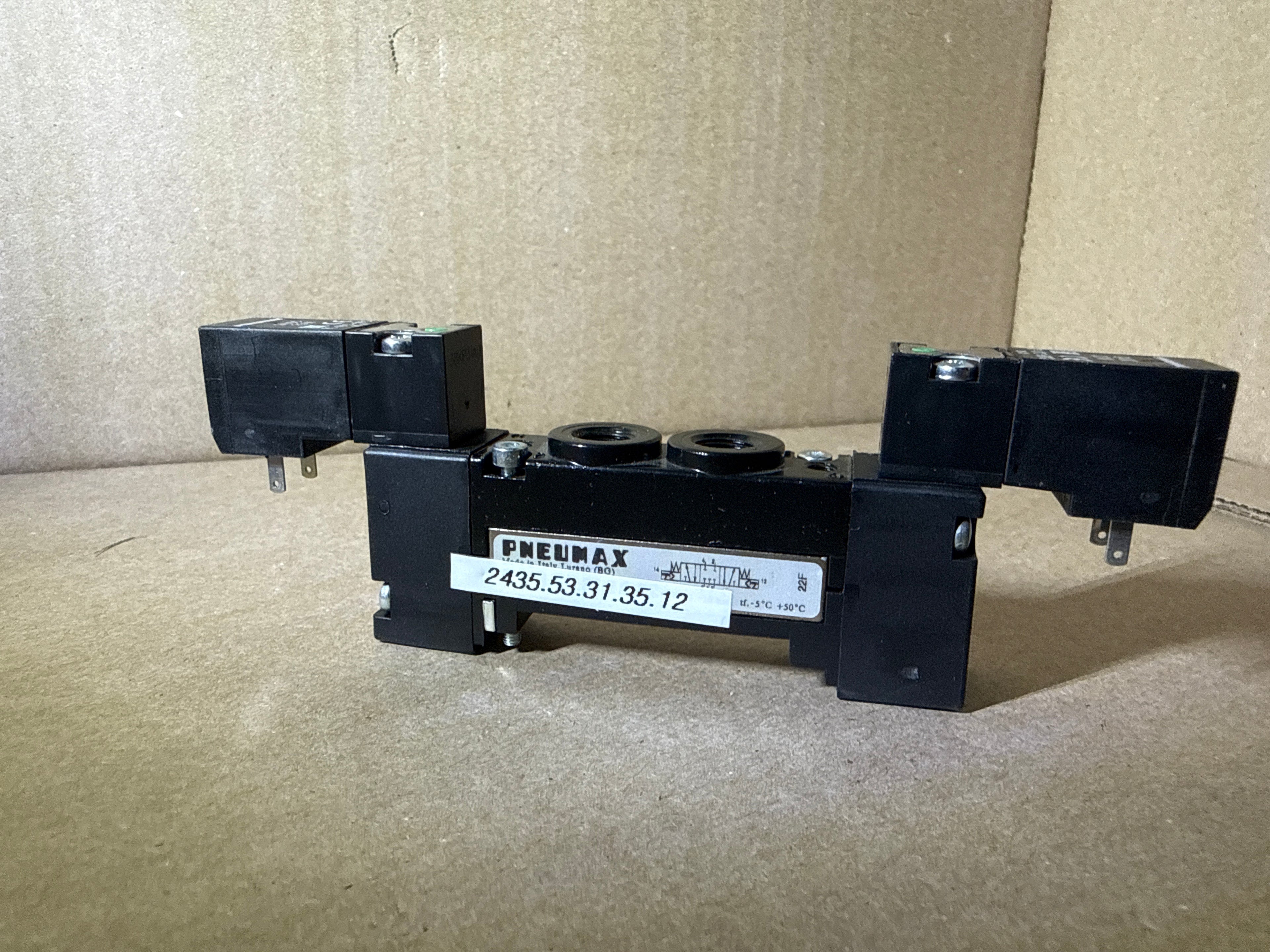 Valve noir 2 coils 2435.53.31.35.12